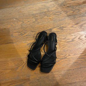 & Other Stories - Strappy Block Heel Sandals - Size 10